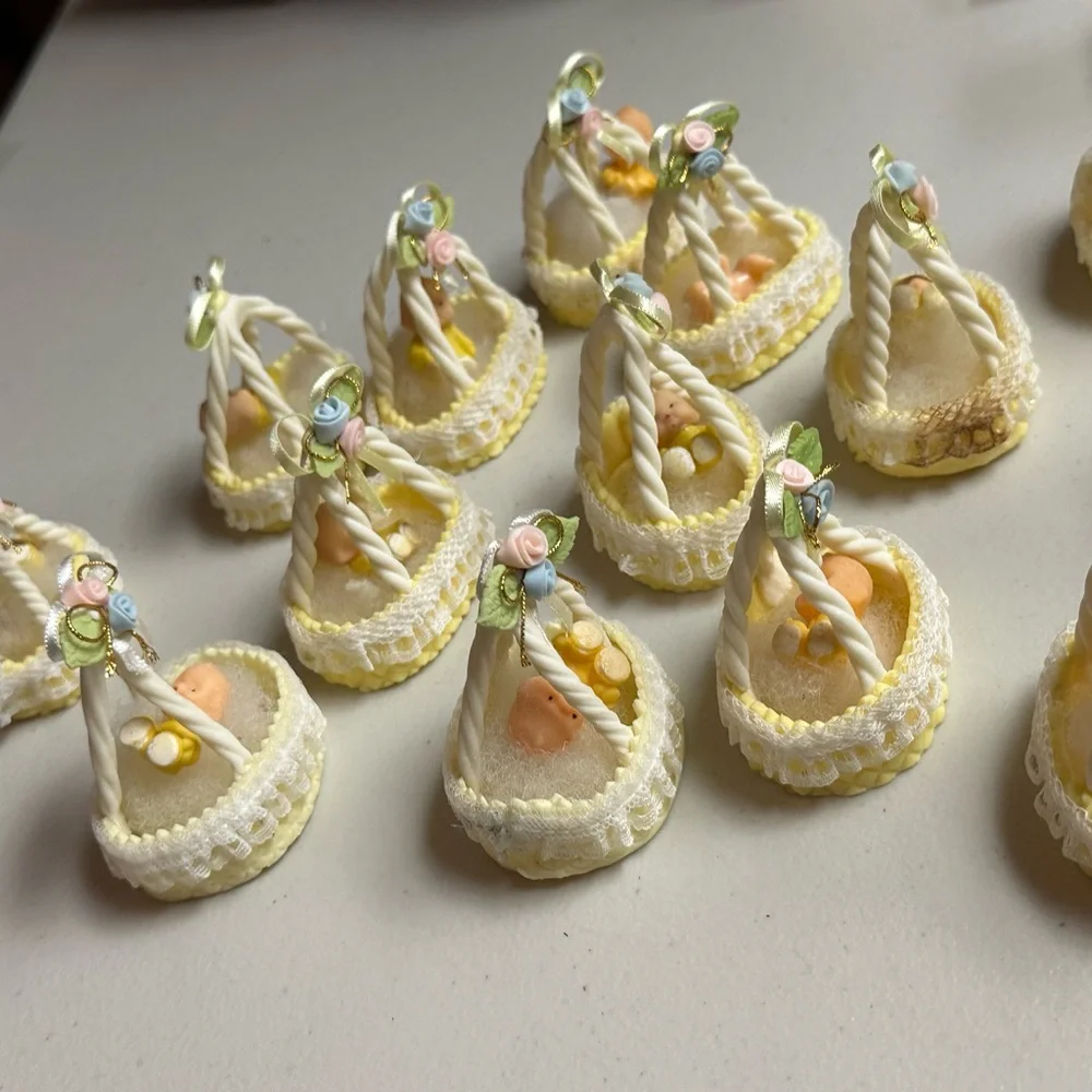 Handmade Baby shower presents or baptism souvenirs